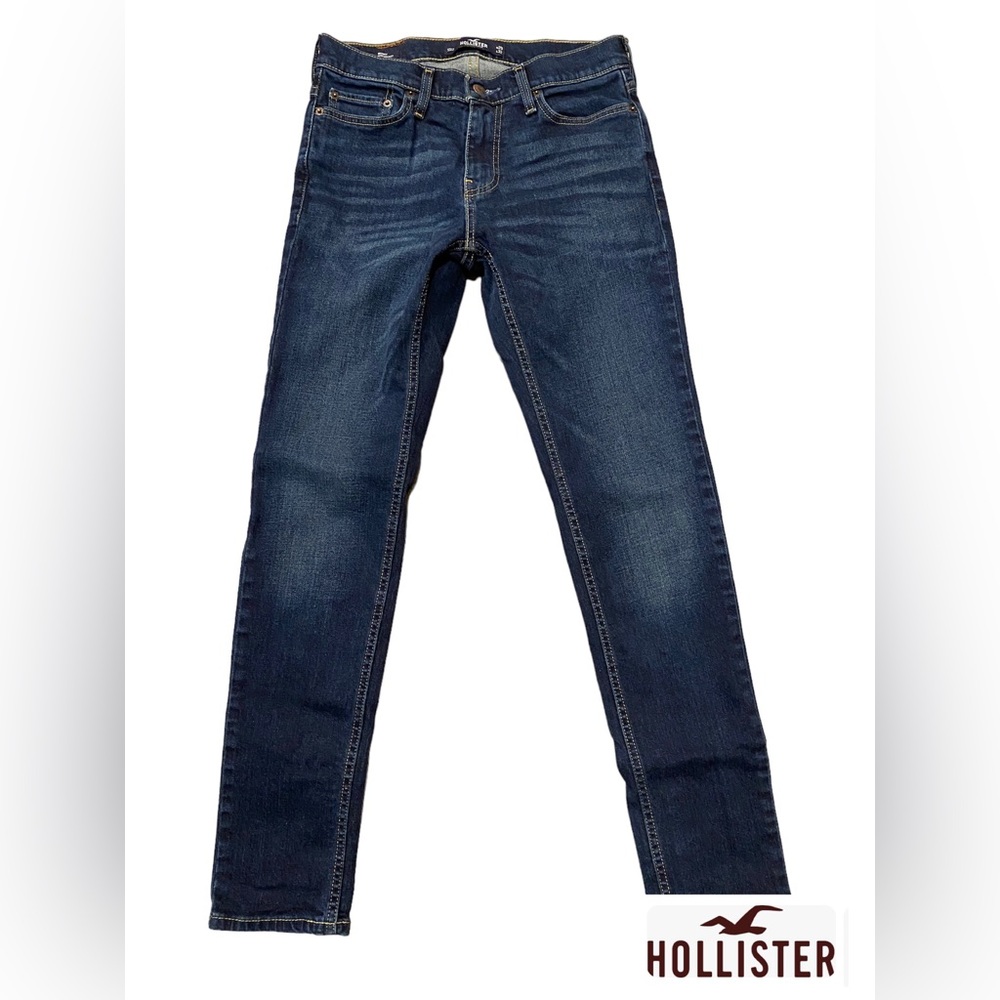Hollister Super Skinny Advanced Stretch Jeans 29x32 Distressed